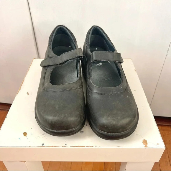 Dansko Loafer Chunky Mary Jane Shoe Oiled Leather Comfort Work Shoe W 41/10.5 - Picture 2 of 9